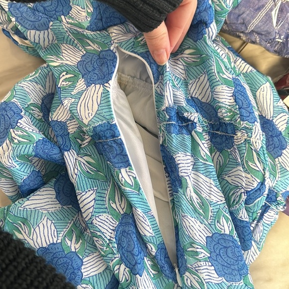 Saylor Leigha Blue Floral Mini Dress Size Small Spring/Summer - Picture 9 of 9